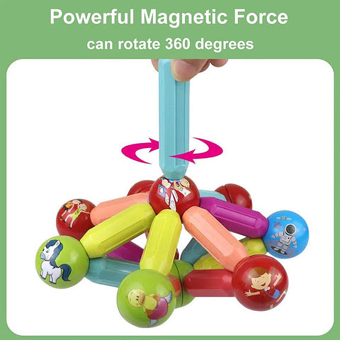 MAGNETIC STICKS BUILDING BLOCKS FOR KIDS EARLY LEARNING & DEVELOPMENT