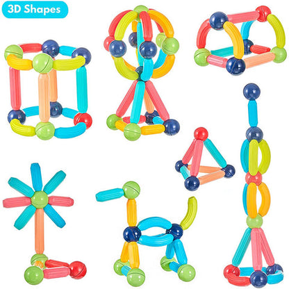 MAGNETIC STICKS BUILDING BLOCKS FOR KIDS EARLY LEARNING & DEVELOPMENT