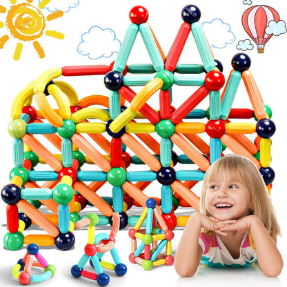 MAGNETIC STICKS BUILDING BLOCKS FOR KIDS EARLY LEARNING & DEVELOPMENT