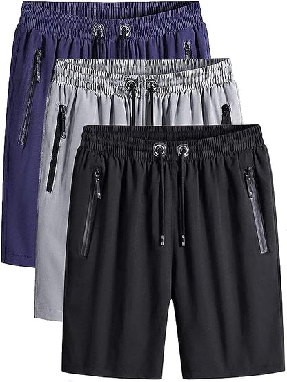 Super Stretchable Men's Shorts (Pack of 3)